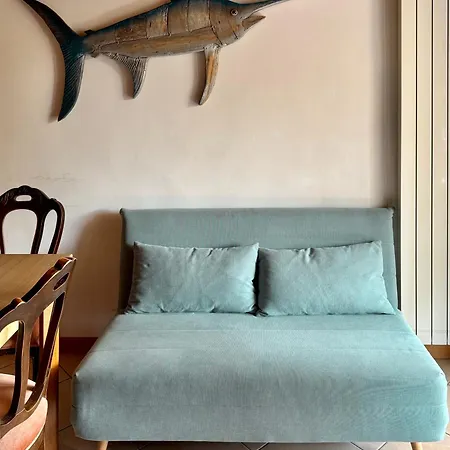 شقة Airy & Panoramic With Terrace, 2 Minutes From The Sea